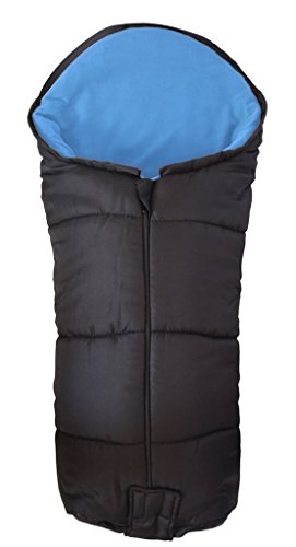 Deluxe – Saco/Cosy Toes Compatible con Maclaren Mark II cochecito carrito de bebé azul