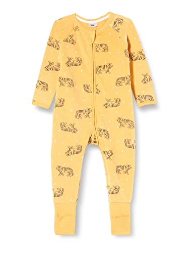 Dim Pyjama bébé Velours Juego de Pijama, Tigre Amarillo, 24 Meses para Bebés