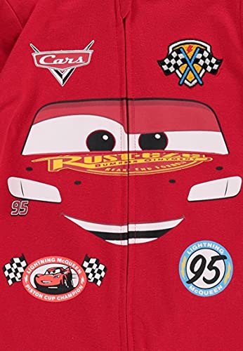 Disney Cars Big Boys Rayo McQueen - Mono de disfraz (7/8), color rojo