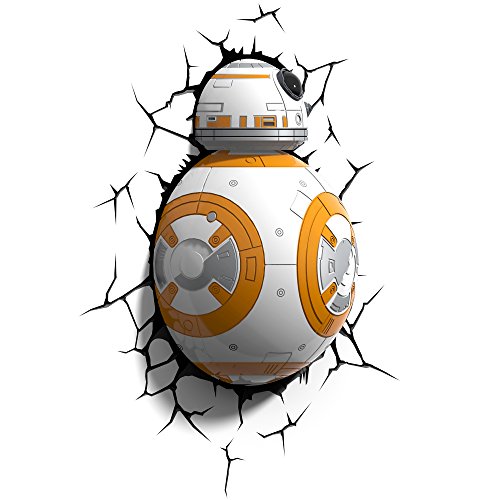 Disney Disney-RD-RS261015 Star Wars 3DLIGHTFX - Lámpara 3D SW BB-8, Multicolor, 25.4 x 12.2 x 32.8cm (Redstring Spain DC697766)