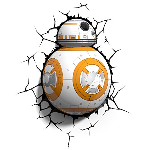 Disney Disney-RD-RS261015 Star Wars 3DLIGHTFX - Lámpara 3D SW BB-8, Multicolor, 25.4 x 12.2 x 32.8cm (Redstring Spain DC697766)