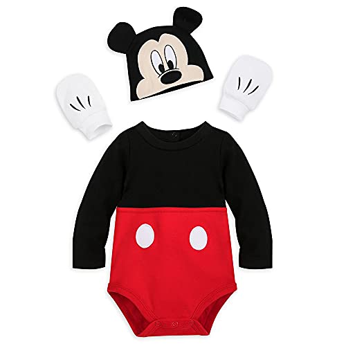 Disney Mickey Mouse Costume Bodysuit for Baby, Size 0-3 Months