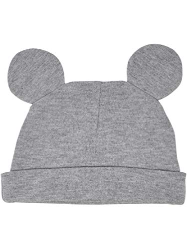 Disney Mickey Mouse Infant Baby Boys Bodysuit Hat Set 3-6 Months White