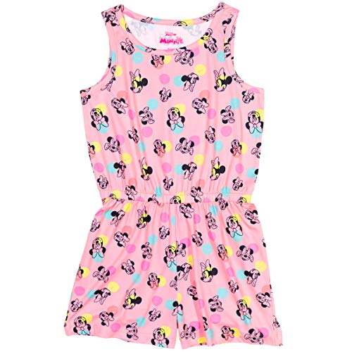 Disney Minnie Mouse Baby Girls 2 Pack Sleeveless Dress and Romper Pink/Grey 18 Months