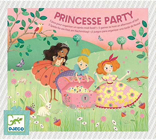 DJECO Fiestas Juego Princesas (32096), Multicolor (1)