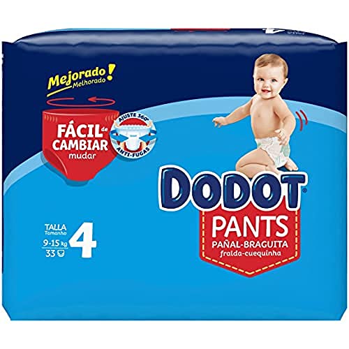 Dodot Pants Mainline Carry Pack Talla 4 33 uds.