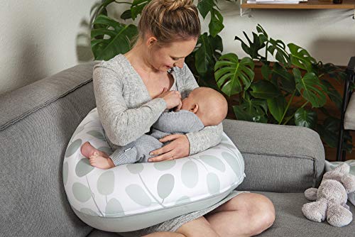 Doomoo Cojín de lactancia de Buddy – Cojín de lactancia multifuncional para madre y bebé – Cojín cómodo para dormir, lactancia y apoyo – compañero versátil para la maternidad