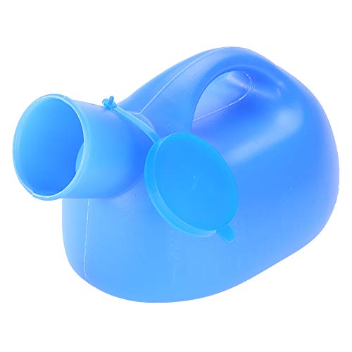 Duevin 2000ml Botella de orina portátil para Hombre y Mujer portátil Orinal orina Botella macho orinal orinal orina botella colector con para Viajes, tráfico, Acampada al Aire Libre