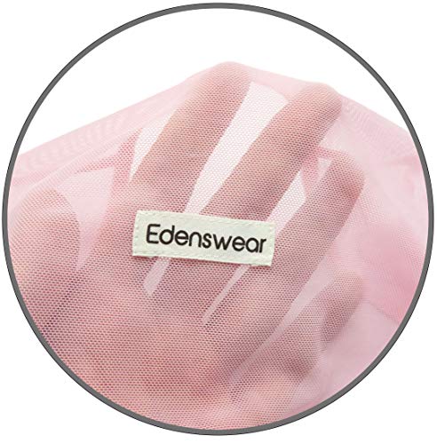 Edenswear Manguitos de malla para verano con eccema, con infusión de zinc, para terapia húmeda (azul, 18 meses)