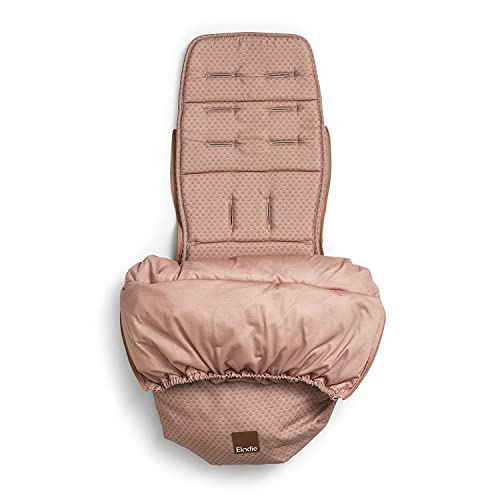 Elodie Details Saco de Abrigo Convertible para Cochecito Universal - 2 en 1, Colchoneta para silla de paseo y Saco - Pink Nouveau