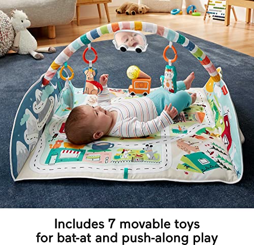 Fisher Price Activity City Gym to Jumbo Play Mat GRV42