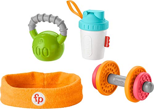 Fisher-Price Baby Biceps Gift Set, Multicolour, 4 Count (Pack of 1)