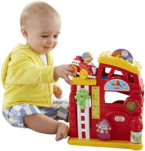 Fisher Price - Formas para ordenar et a la pila - Monkey Bombero Despertar