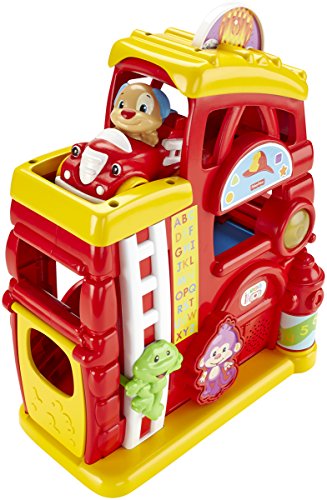 Fisher Price - Formas para ordenar et a la pila - Monkey Bombero Despertar