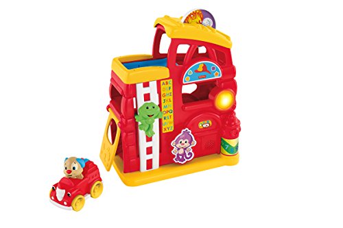 Fisher Price - Formas para ordenar et a la pila - Monkey Bombero Despertar