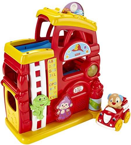 Fisher Price - Formas para ordenar et a la pila - Monkey Bombero Despertar