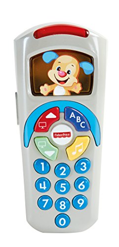 Fisher-Price - Mando a Distancia Perrito, Juguete Electrónico Bebé +6 Meses (Mattel DLD35) + Maracas Musicales, Juguete y sonajero para bebé +3 Meses (Mattel BLT33)