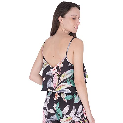 Flora V Front Flounce Tank