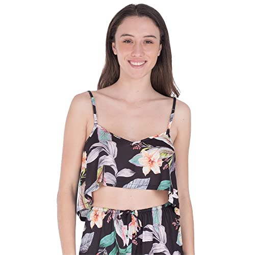 Flora V Front Flounce Tank