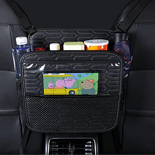 Fulenyi Barrera para Bolso de Mano para Coche - Organizador Multiusos para portamonedas de Coche Entre Asientos, Barrera para Bolso, Mascota, niño | Bolsa de Almacenamiento para organización