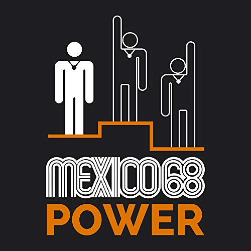 GAMBA TARONJA MÉXICO Power - Body - BEBÉ - OLIMPIADAS 1968 - Black Power