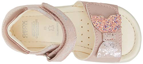 Geox B Sandal Alul Girl D B151, Sandalias de Punta Descubierta Bebé-Niños, Lt Rose, 20 EU