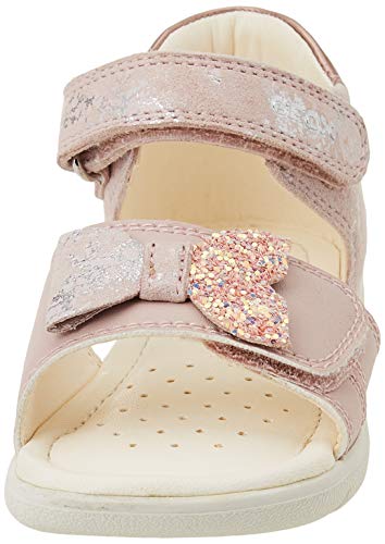 Geox B Sandal Alul Girl D B151, Sandalias de Punta Descubierta Bebé-Niños, Lt Rose, 20 EU