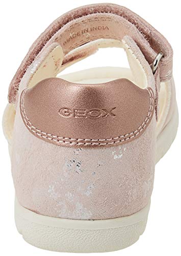 Geox B Sandal Alul Girl D B151, Sandalias de Punta Descubierta Bebé-Niños, Lt Rose, 20 EU