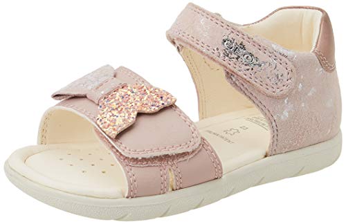 Geox B Sandal Alul Girl D B151, Sandalias de Punta Descubierta Bebé-Niños, Lt Rose, 20 EU