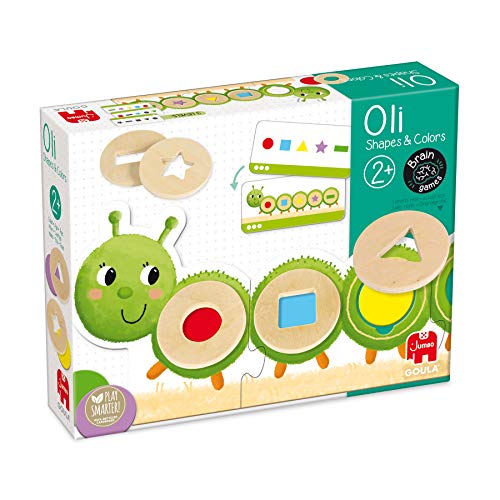 Goula- Oli shapes & color - Juguete educativo de habilidad mental para aprender formas y colores para niños a partir de 2 años