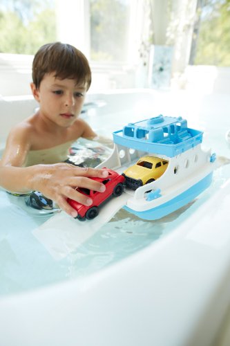 Green Toys - Ferry con mini-coches (FRBA-1038)