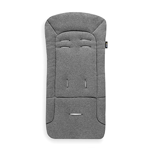 Hauck - Colchoneta de asiento universal para sillas de paseo y carros, Algodón, Transpirable, Suave, Fácil de colocar, Verano e invierno,