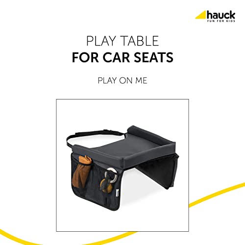 Hauck Play On Me - Bandeja de juegos para sillas de auto , bandeja de juegos para viajes en coche, mesa plegable para coches, accesorio para sillas de auto grupo 1