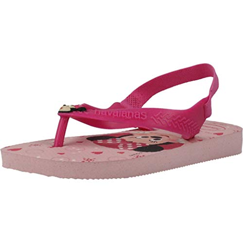 Havaianas Disney Classics II, Chanclas, para Unisex bebé, Rosa De Cristal, 22 EU