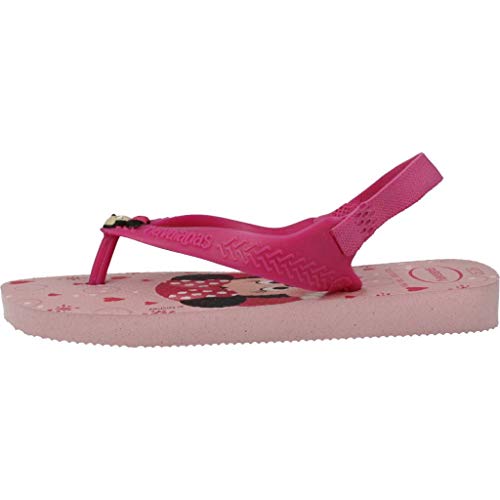 Havaianas Disney Classics II, Chanclas, para Unisex bebé, Rosa De Cristal, 22 EU