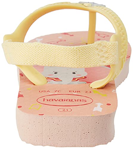 Havaianas HAV Baby Disney Classics Ballet, Chanclas Unisex bebé, Multicolor (Crystal Rose/Shocking Pink), 21 EU