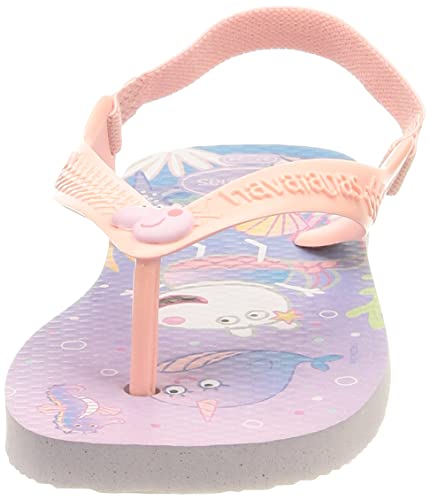 Havaianas Peppa Pig, Chanclas, para Unisex bebé, Lila Tranquila, 23/24 EU