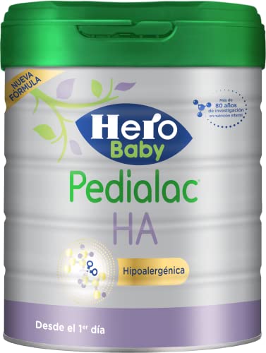 Hero Baby Pedialac Leche Ha de Inicio Hipoalergénica - para Lactantes desde el Primer Día - 800 g