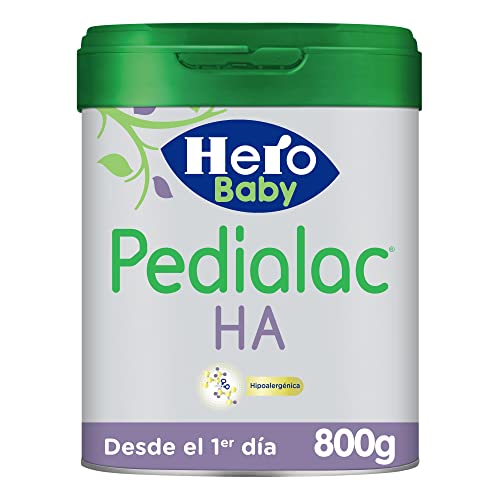 Hero Baby Pedialac Leche Ha de Inicio Hipoalergénica - para Lactantes desde el Primer Día - 800 g