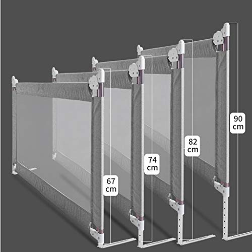 Hfyo Barrera Cama Safety 1st - Barrera de Cama Portátil, Rieles de Seguridad for Cama Infantil Barrera De Seguridad (Size : 200cm)