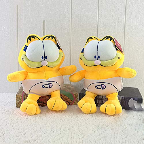 HIL 9 '' Gatito Amarillo Juguetes De Peluche Muñeca Gatito De Dibujos Animados Suave Adornos De Decoración Del Hogar Juguetes De Los Niños Muñeco De Peluche Apto Para Abrazos Regalos Creativos