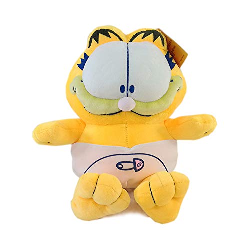 HIL 9 '' Gatito Amarillo Juguetes De Peluche Muñeca Gatito De Dibujos Animados Suave Adornos De Decoración Del Hogar Juguetes De Los Niños Muñeco De Peluche Apto Para Abrazos Regalos Creativos