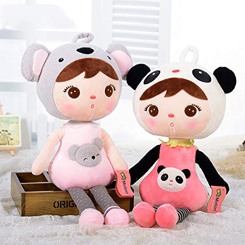 HIL Pequeño 18,9 " Muñeca Juguetes De Peluche Muñeca De Trapo Suave Niña Animal Juguetes De Los Niños Muñeco De Peluche Use Un Sombrero De Animal Almohada Para Niños Regalos Creativos,Koala