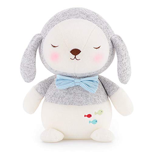 HIL Pequeño 6'' Muñeca Conejito Con Sombrero Juguetes De Peluche Muñeca De Conejo De Dibujos Animados Adornos De Decoración Del Hogar Juguetes De Los Niños Muñeco De Peluche Apto Para Abrazos,Gris