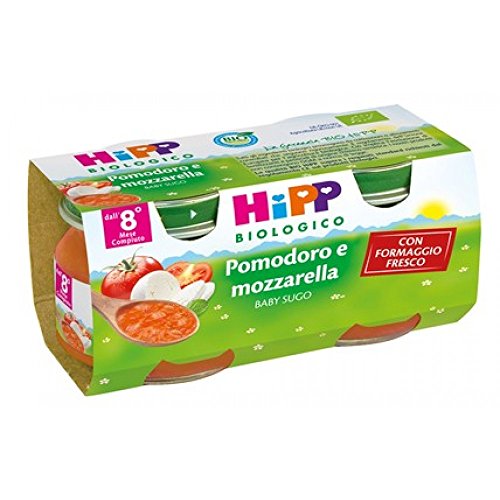 Hipp Sugo Pomodoro Mozzar 2X80