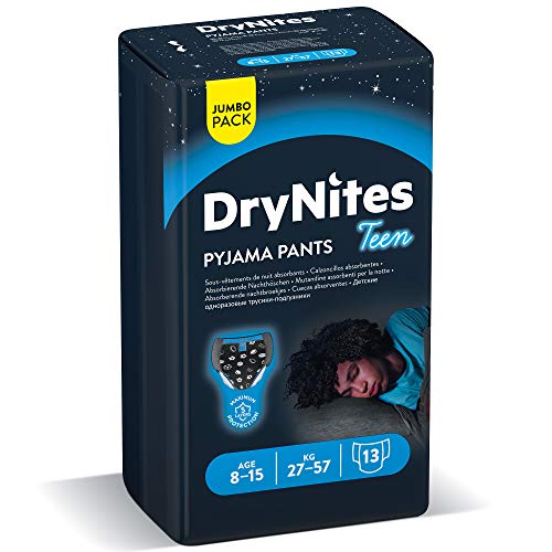 Huggies DryNites, 8 - 15 años niño, 13 pañales