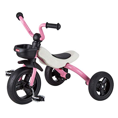 HYLH Triciclo para NiñOs De 2 AñOs, Trike para NiñOs 2-6 Triciclo Ligero Y Plegable con Pedal Ajustable En El Manillar del Primer Triciclo Scooter, Section E