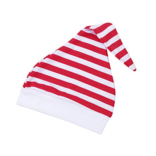 iiniim 3 pcs Pelele + Pantalones + Gorro Disfraces Duende Navidad Bebé Niño Niña Mameluco Algodón Traje Infantil Disfraz Conjunto Manga Larga Romper (3-12 Meses) Verde 3-6 Meses