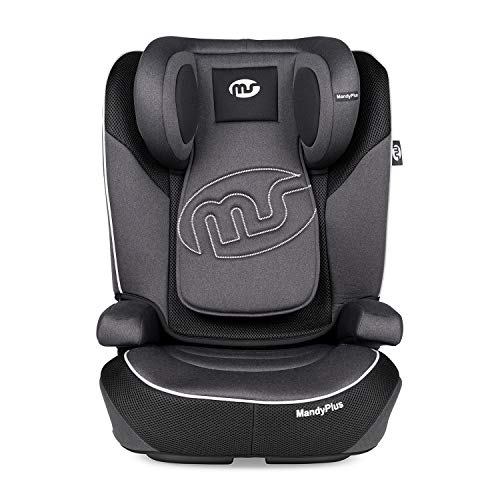 Innovaciones MS Mandy Plus - Silla de Coche 2 en 1 Grupo 2/3 (15-36 kg) Convertible en Alzador Grupo 3