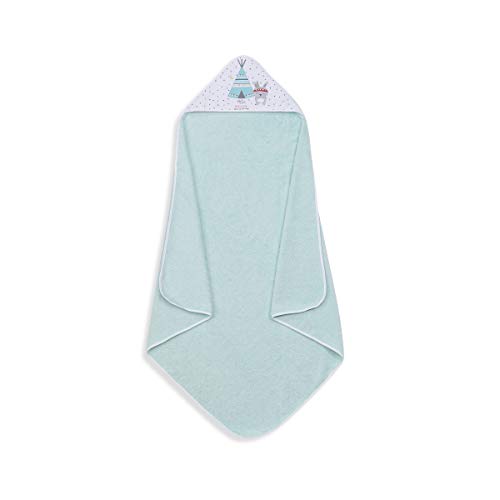 Interbaby 01202-03 - Capa de baño TIPI OSO verde, unisex